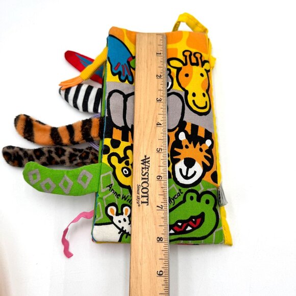 Jellycat Jungly Tails: A Soft Activity Baby Book Children's Book Baby - Picture 8 of 9